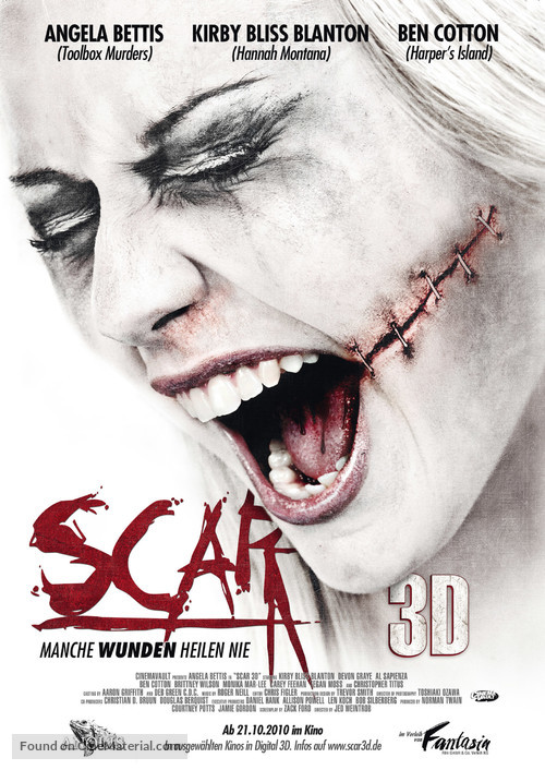Scar - German Movie Poster