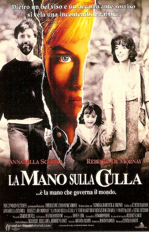 The Hand That Rocks The Cradle - Italian Movie Poster