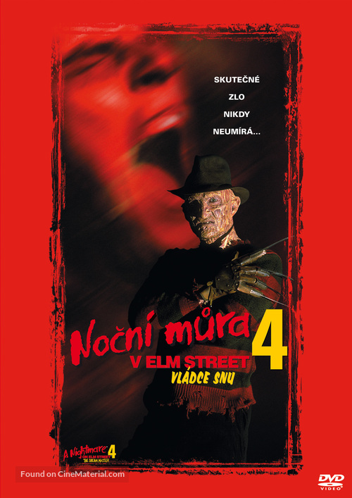A Nightmare on Elm Street 4: The Dream Master - Czech Movie Cover