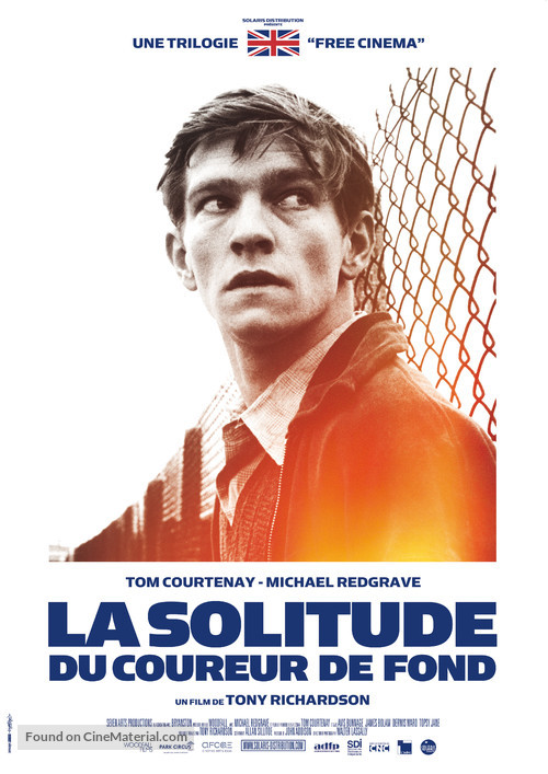 The Loneliness of the Long Distance Runner - French Re-release movie poster