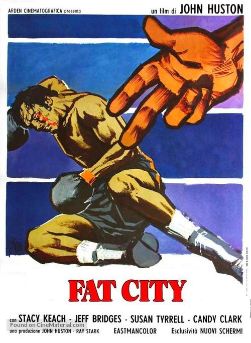 Fat City - Italian Movie Poster
