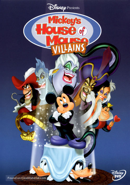 Mickey&#039;s House of Villains - DVD movie cover