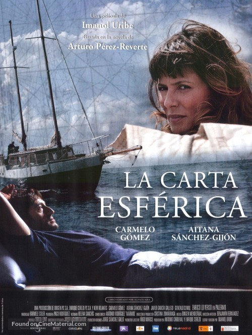 Carta esf&egrave;rica, La - Spanish Movie Poster