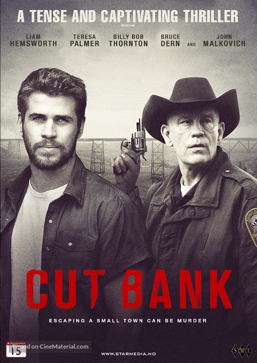 Cut Bank - Norwegian DVD movie cover