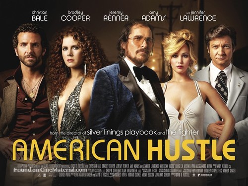 American Hustle - British Movie Poster