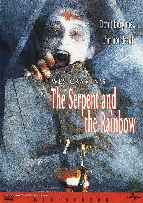 The Serpent and the Rainbow - DVD movie cover