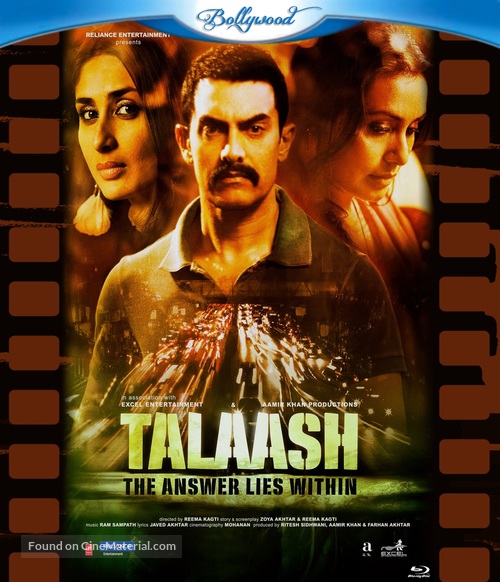 Talaash - Indian Blu-Ray movie cover