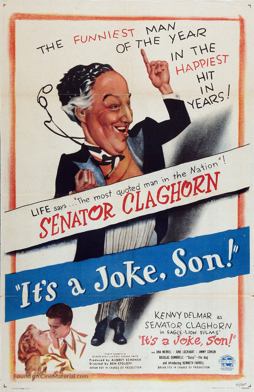 It&#039;s a Joke, Son! - Movie Poster