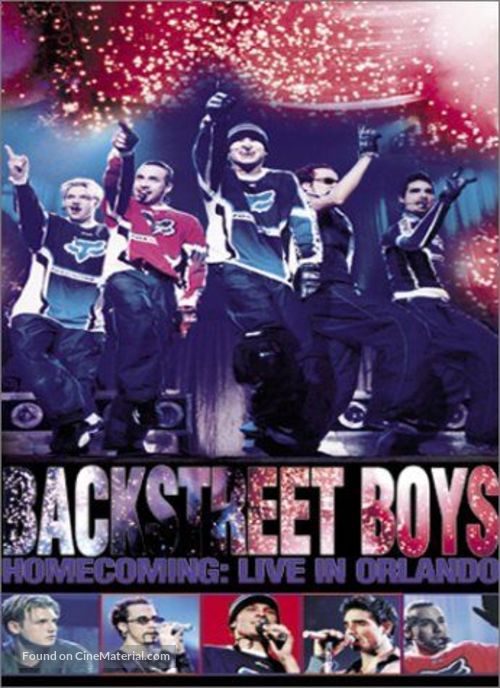 Backstreet Boys Homecoming: Live in Orlando - DVD movie cover