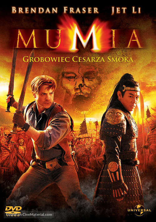 The Mummy: Tomb of the Dragon Emperor - Polish Movie Cover