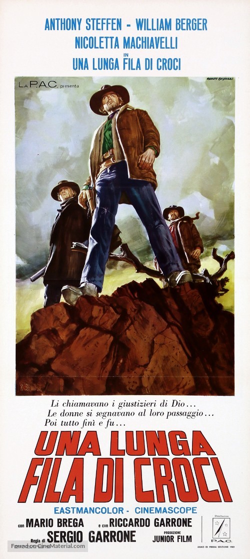 Una lunga fila di croci - Italian Movie Poster