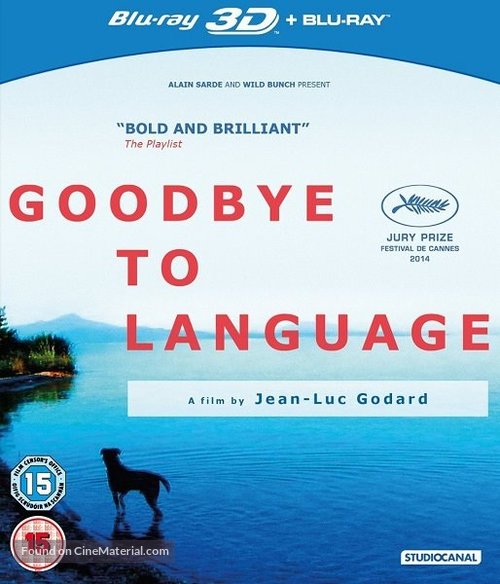 Adieu au langage - British Blu-Ray movie cover