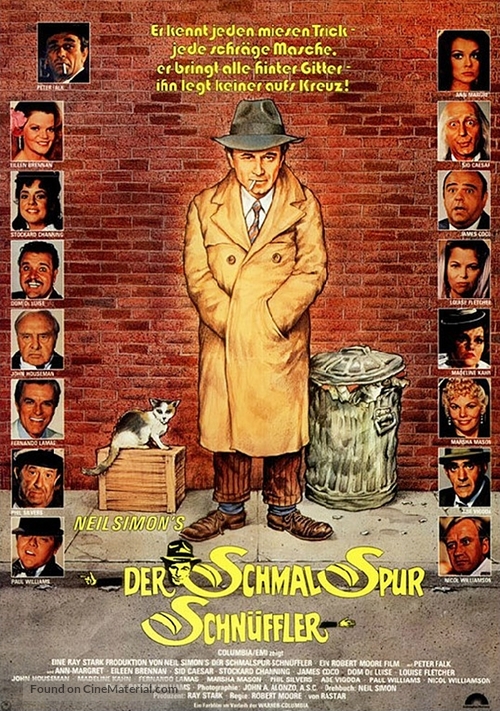 The Cheap Detective - German Movie Poster