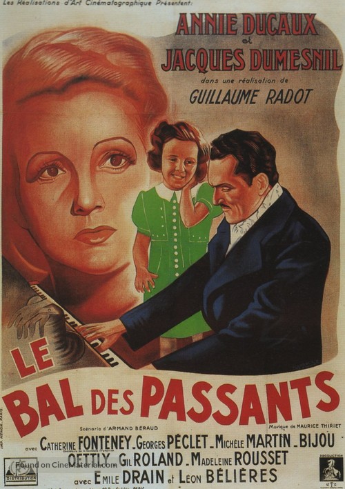 Le bal des passants - French Movie Poster