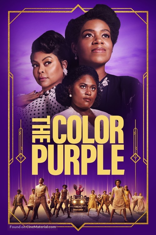 The Color Purple - British Movie Cover