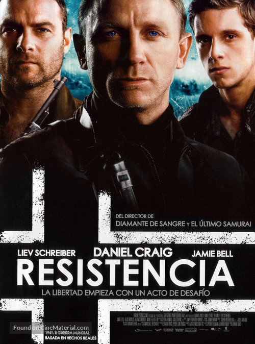 Defiance - Spanish Movie Poster