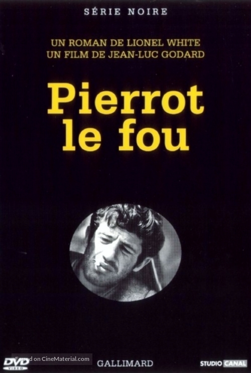 Pierrot le fou - French DVD movie cover