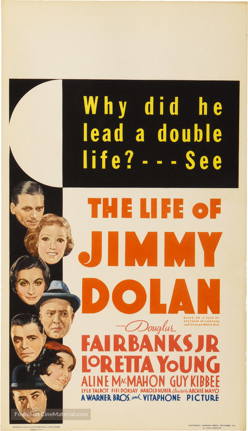 The Life of Jimmy Dolan - Movie Poster