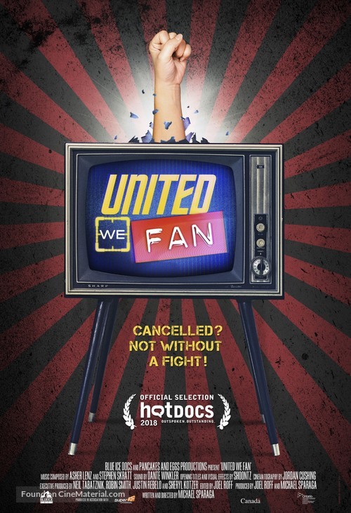 United We Fan - Canadian Movie Poster