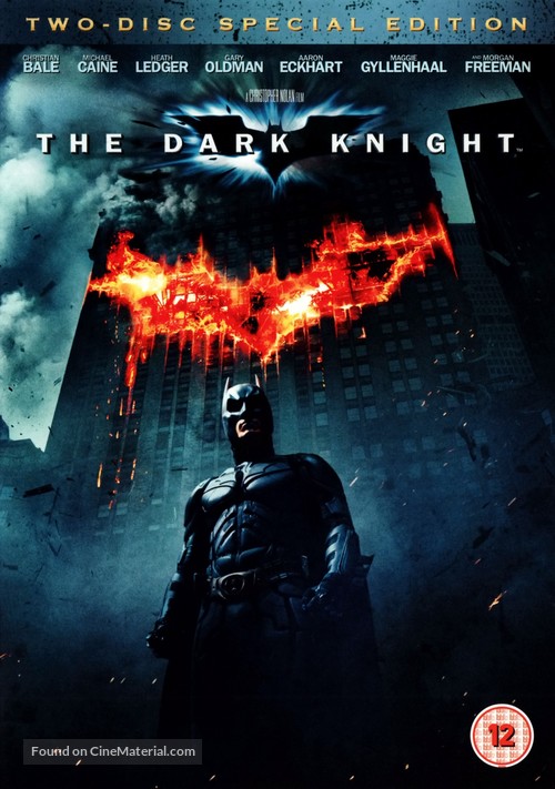 The Dark Knight - British DVD movie cover