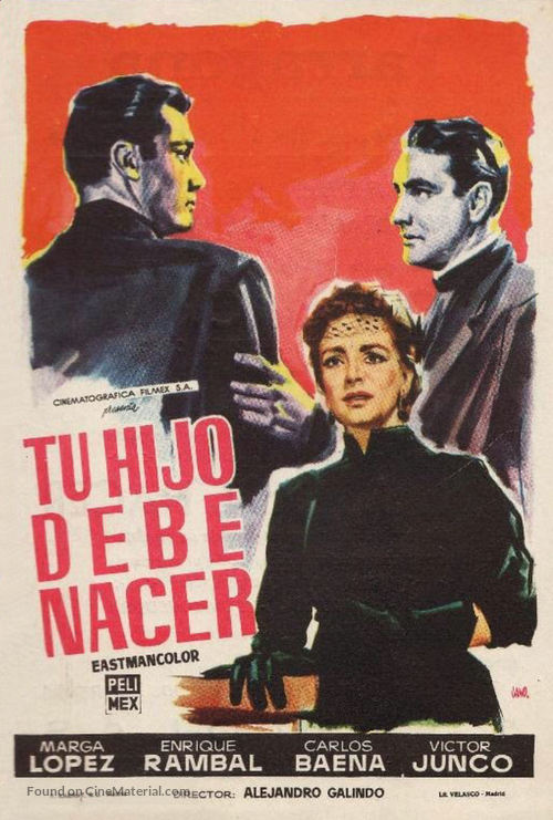 Tu hijo debe nacer - Spanish Movie Poster