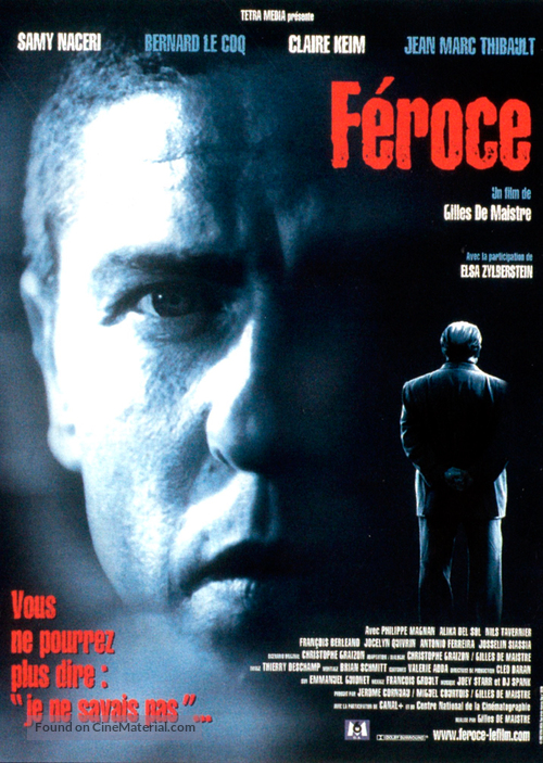 F&eacute;roce - French Movie Poster