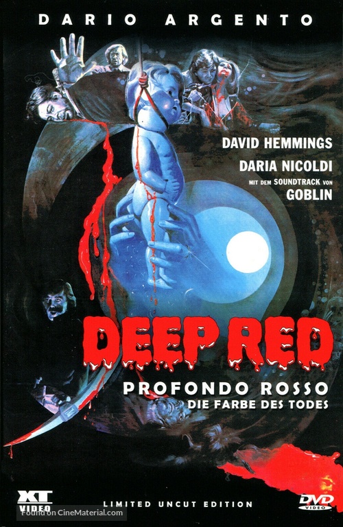 Profondo rosso - Austrian DVD movie cover