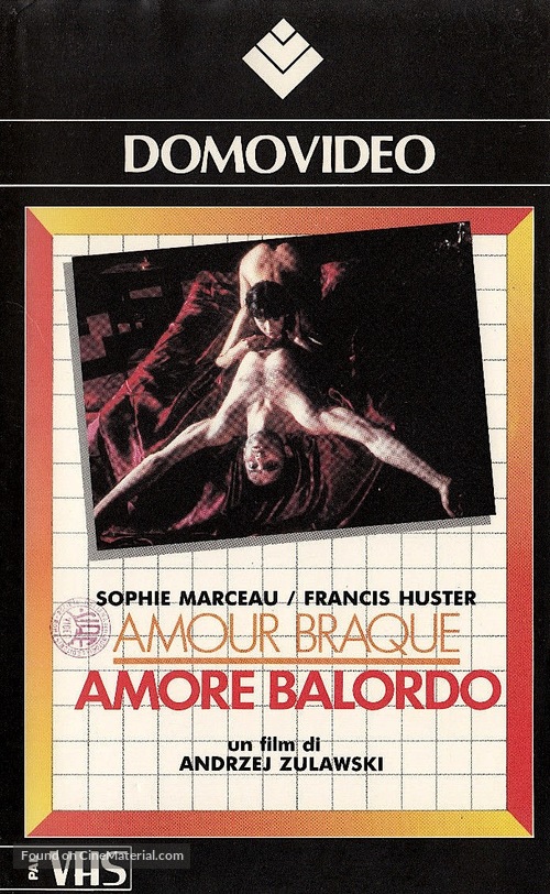L&#039;amour braque - Italian VHS movie cover