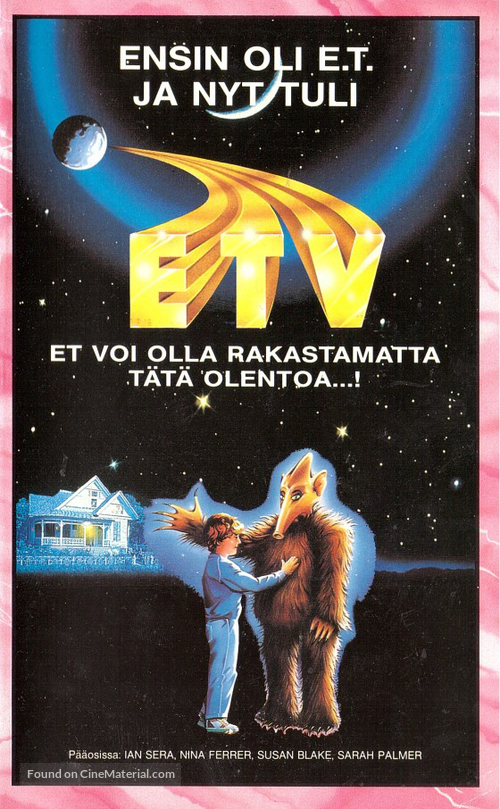 Nuevos extraterrestres, Los - Finnish VHS movie cover