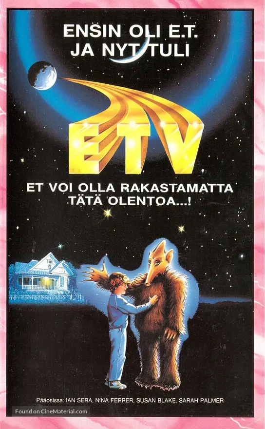 Nuevos Extraterrestres Los 1983 Finnish Vhs Movie Cover