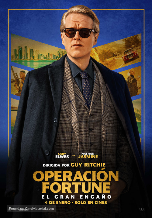 Operation Fortune: Ruse de guerre - Spanish Movie Poster