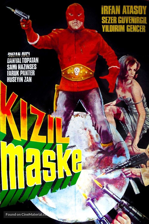 Kizil Maske - Turkish Movie Poster