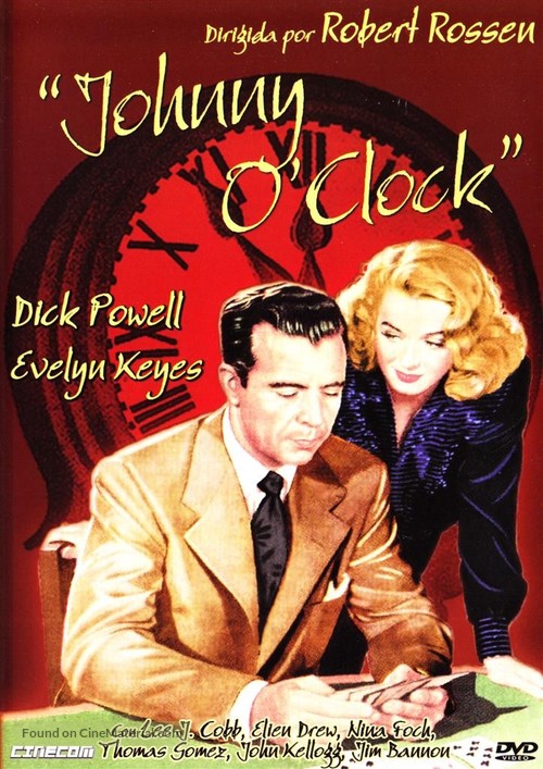 Johnny O&#039;Clock - Spanish DVD movie cover