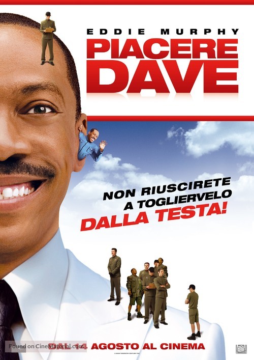 Meet Dave - Italian Movie Poster