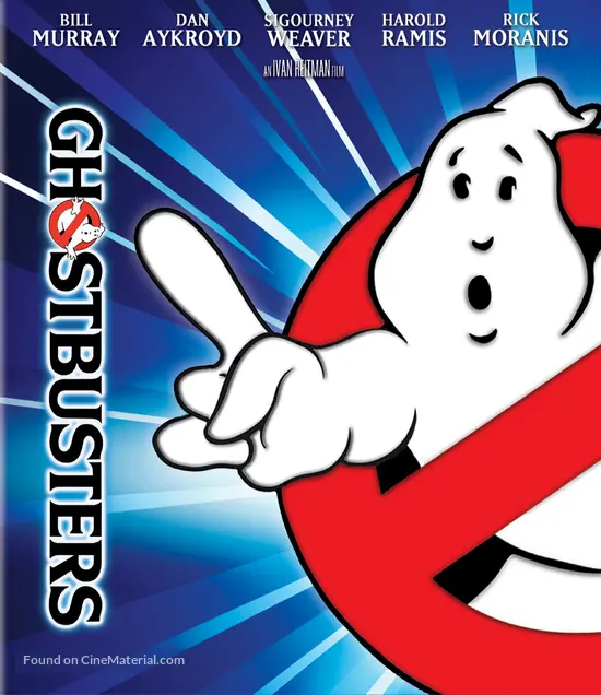 Ghostbusters - Blu-Ray movie cover