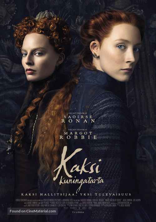 Mary Queen of Scots - Finnish Movie Poster