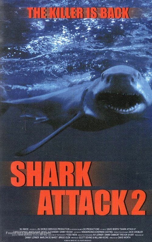 Shark Attack 2 - German DVD movie cover