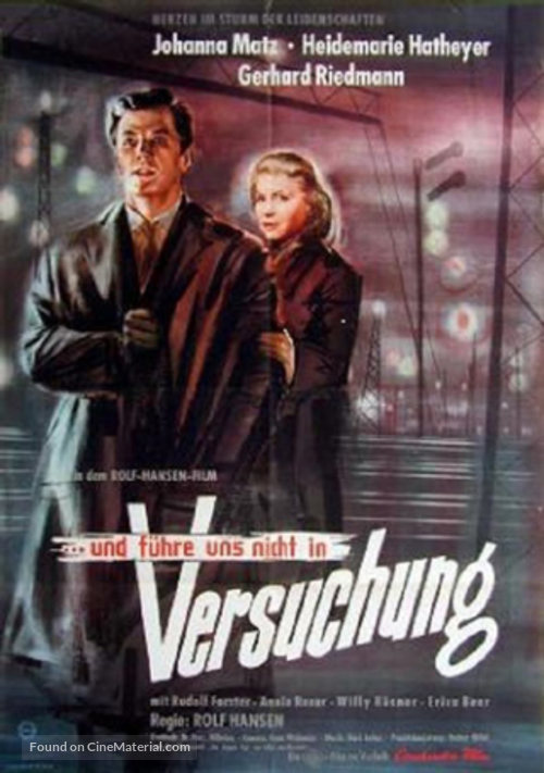 ...und f&uuml;hre uns nicht in Versuchung - German Movie Poster