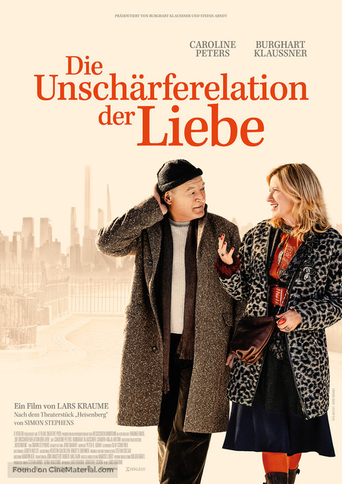 Die Unsch&auml;rferelation der Liebe - German Movie Poster