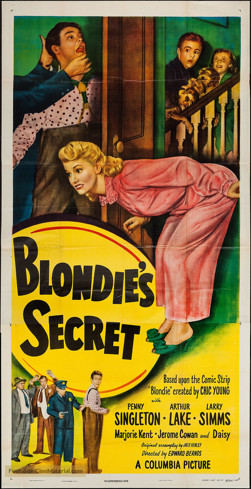 Blondie&#039;s Secret - Movie Poster