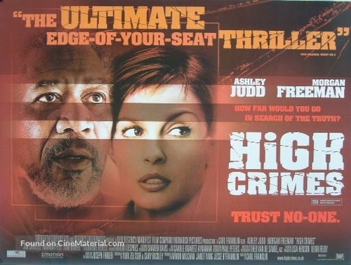 High Crimes - British Movie Poster