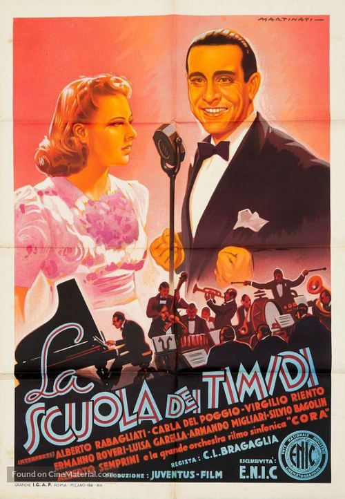 La scuola dei timidi - Italian Movie Poster