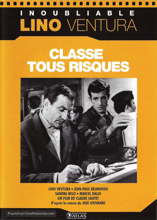 Classe tous risques - French DVD movie cover