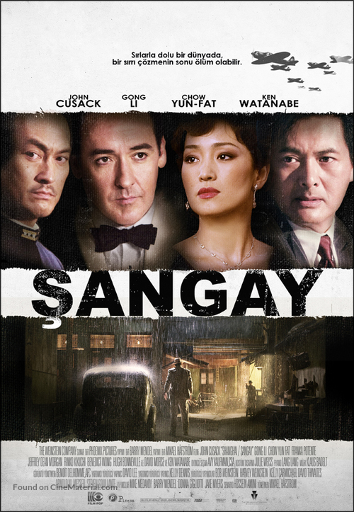 Shanghai - Turkish Movie Poster