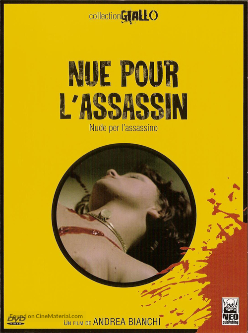 Nude per l&#039;assassino - French Movie Cover