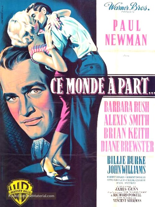 The Young Philadelphians - French Movie Poster