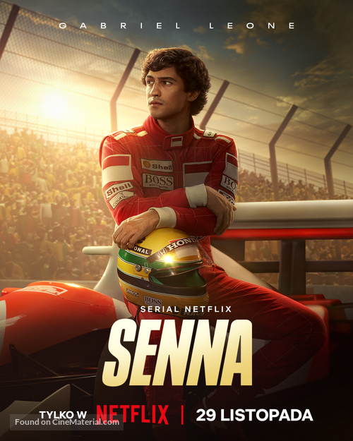 Senna - Polish Movie Poster