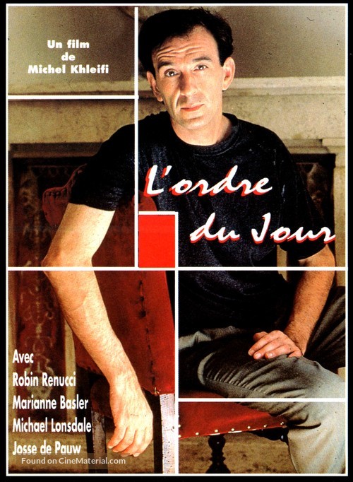 L&#039;ordre du jour - French Movie Cover