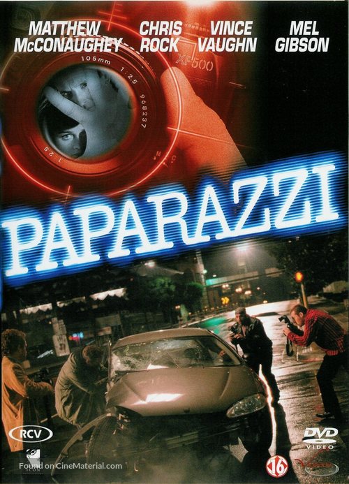 Paparazzi - Belgian DVD movie cover