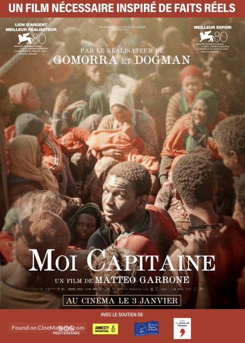 Io capitano - French Movie Poster